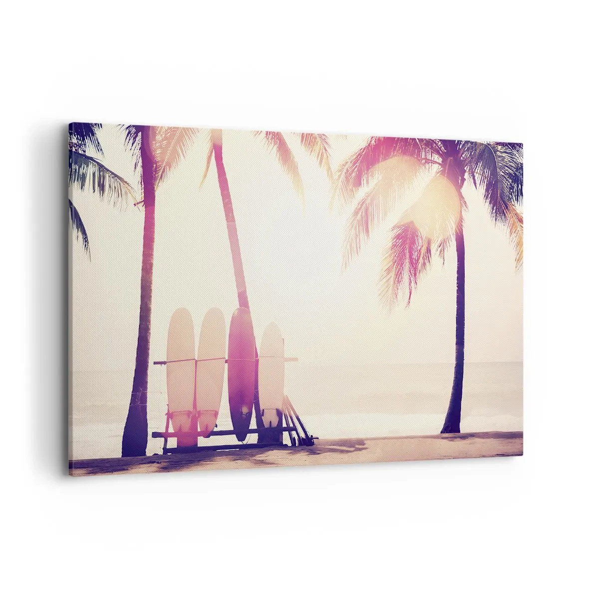 Canvastavla - Bild på duk - Det blir en underbar dag - 120x80 cm