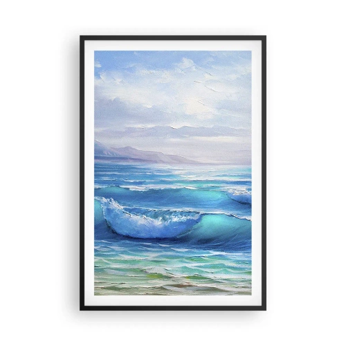 Affisch i svart ram - Stillande - 61x91 cm