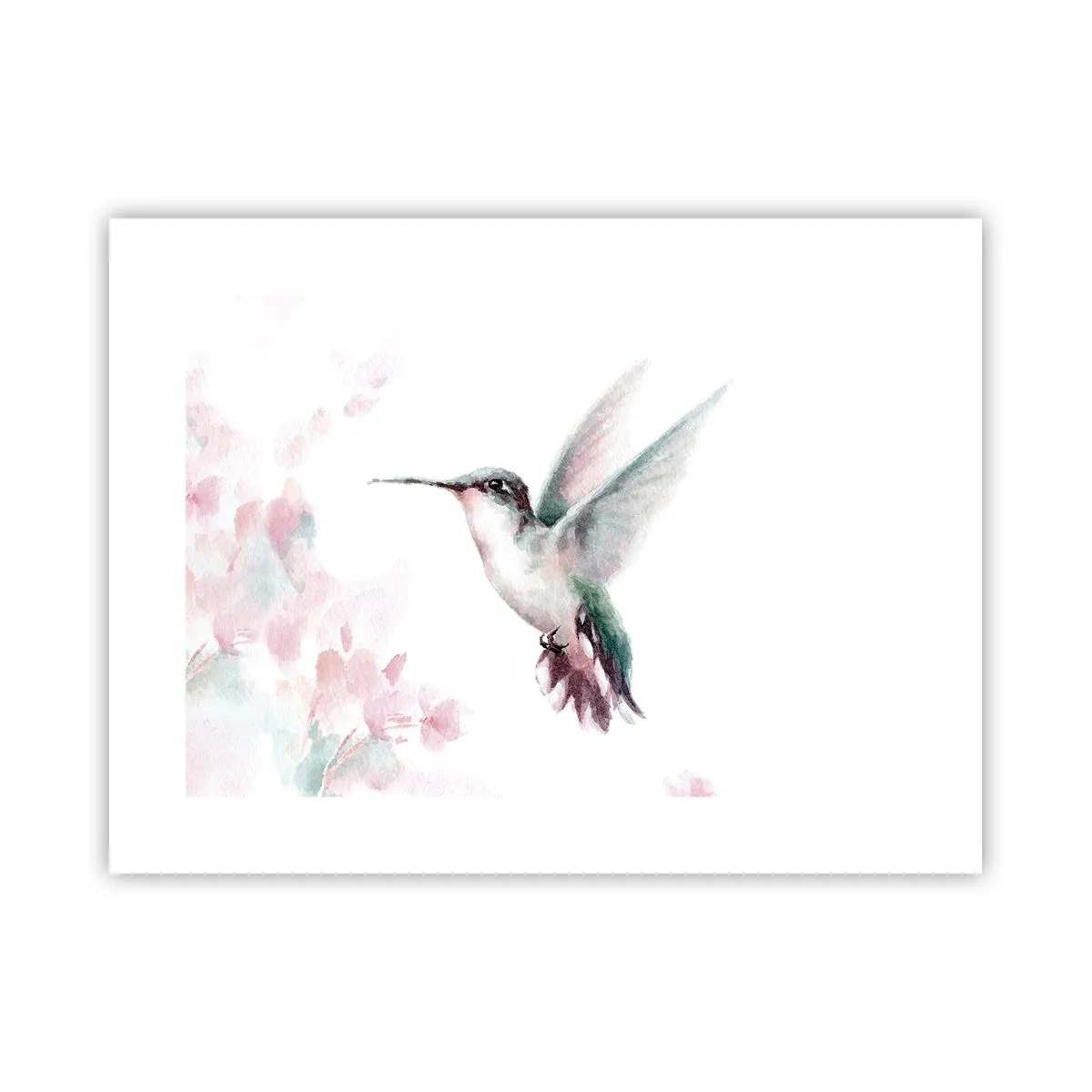 Affisch - Fångad flaxande - 40x30 cm