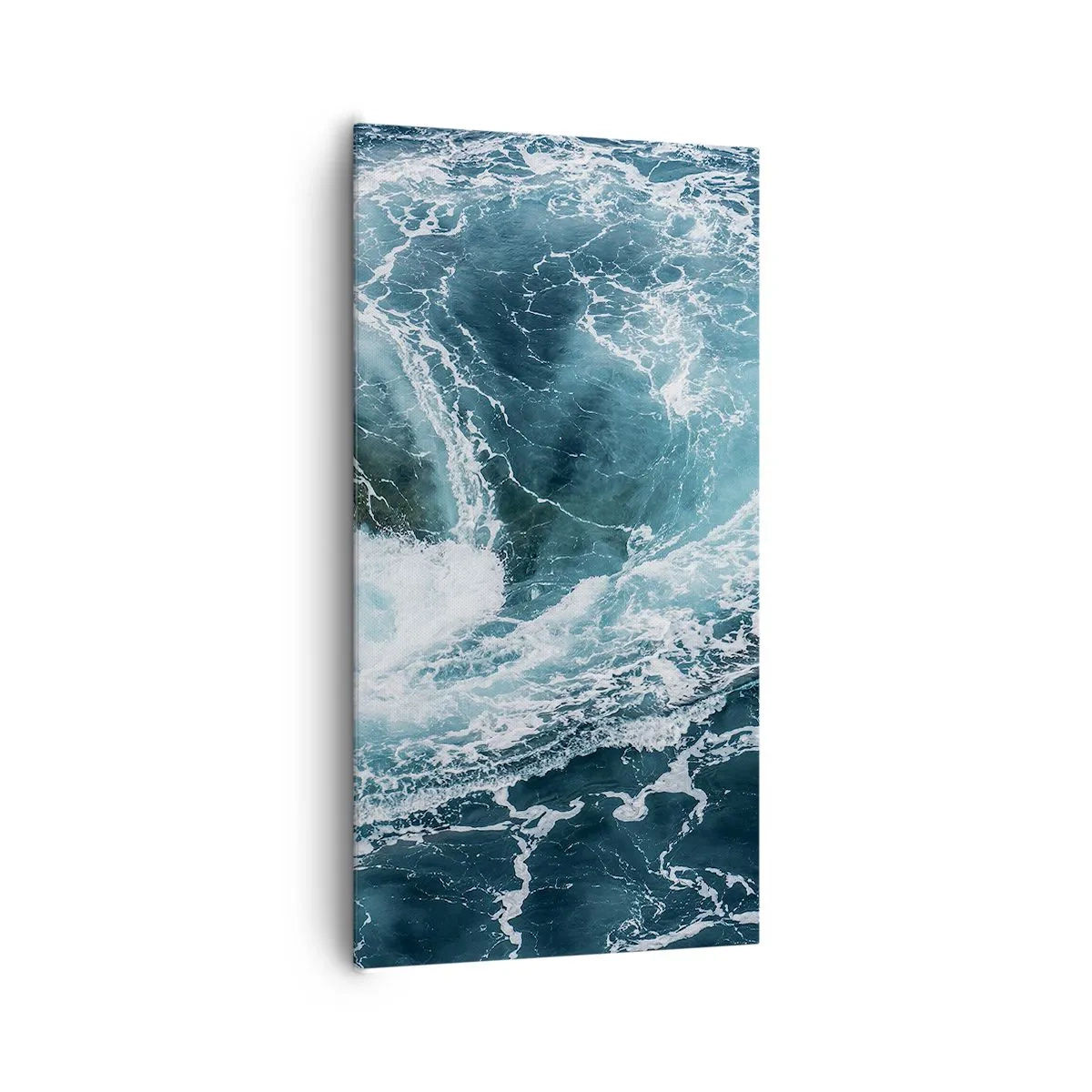 Canvastavla - Bild på duk - Porten till jordens inre - 65x120 cm