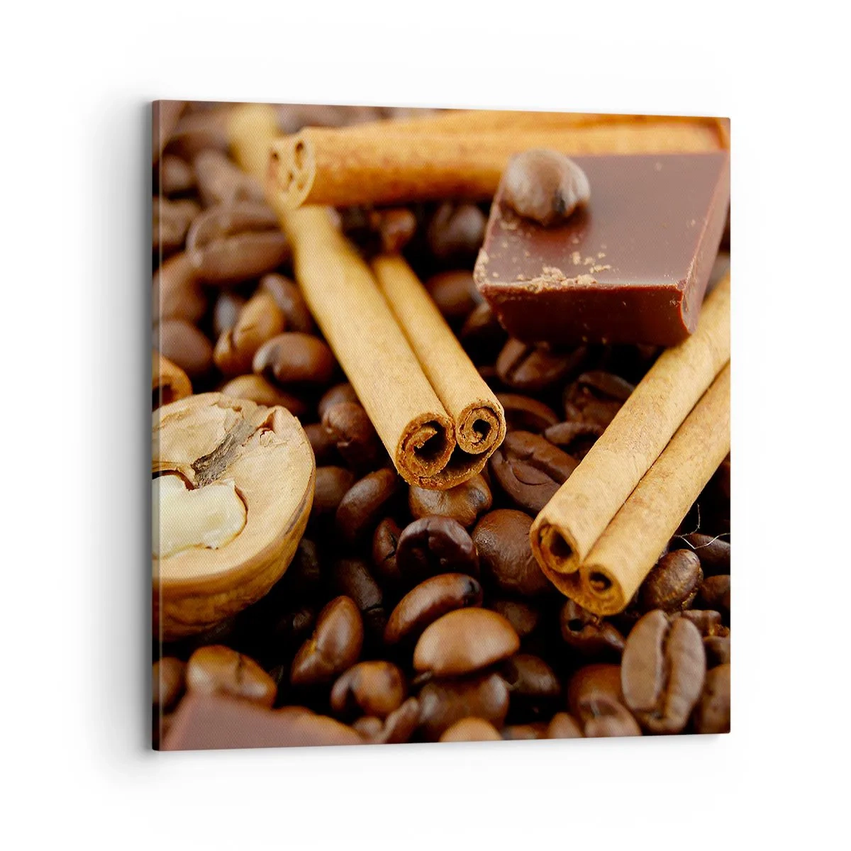 Canvastavla - Bild på duk - Aromkonsert - 70x70 cm