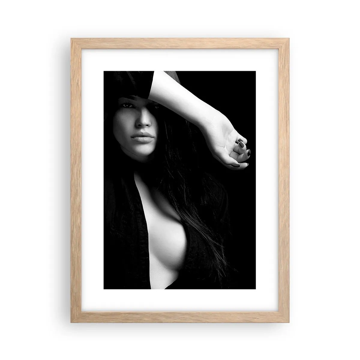 Affisch i ram av ljusek - Förförelsens skola - 30x40 cm