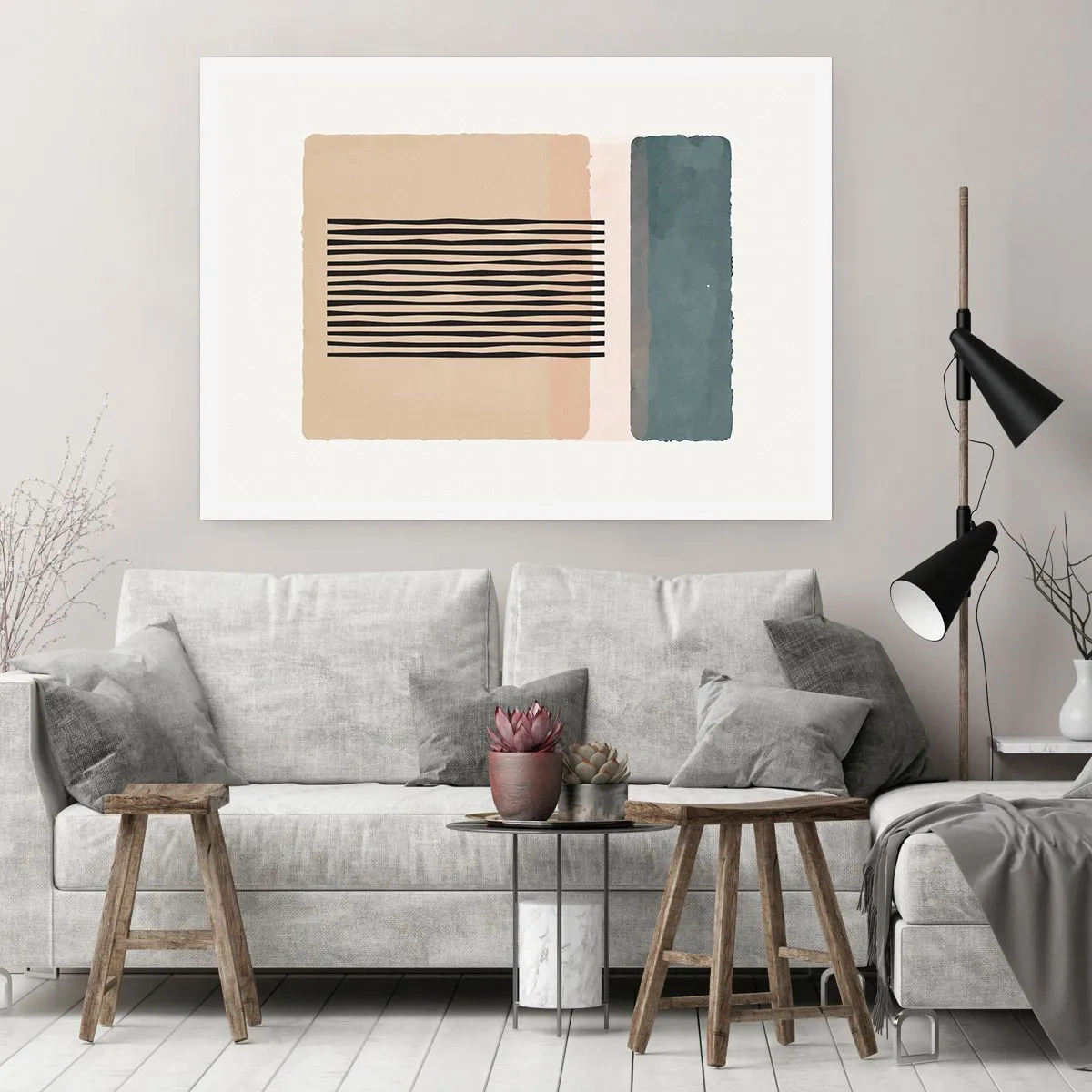 Affisch - Allt väl - 100x70 cm