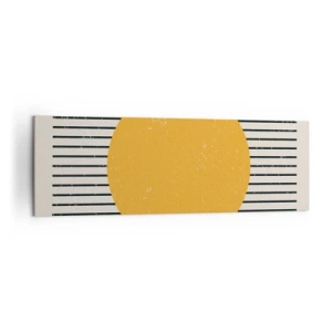 Canvastavla - Bild på duk - Enkelhetens kraft - 160x50 cm