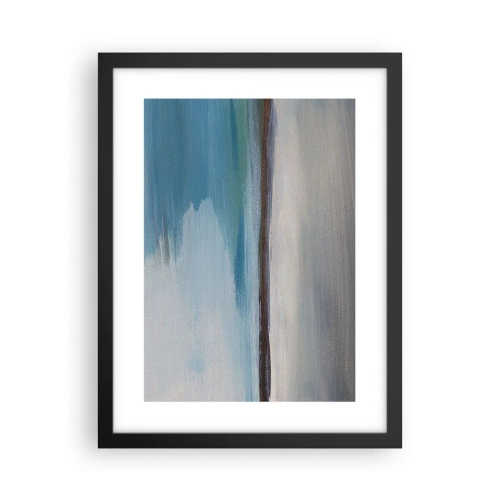 Affisch i svart ram - Horisontellt landskap - 30x40 cm