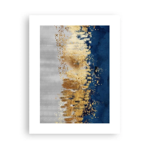 Affisch - Modern komposition med blixt - 30x40 cm