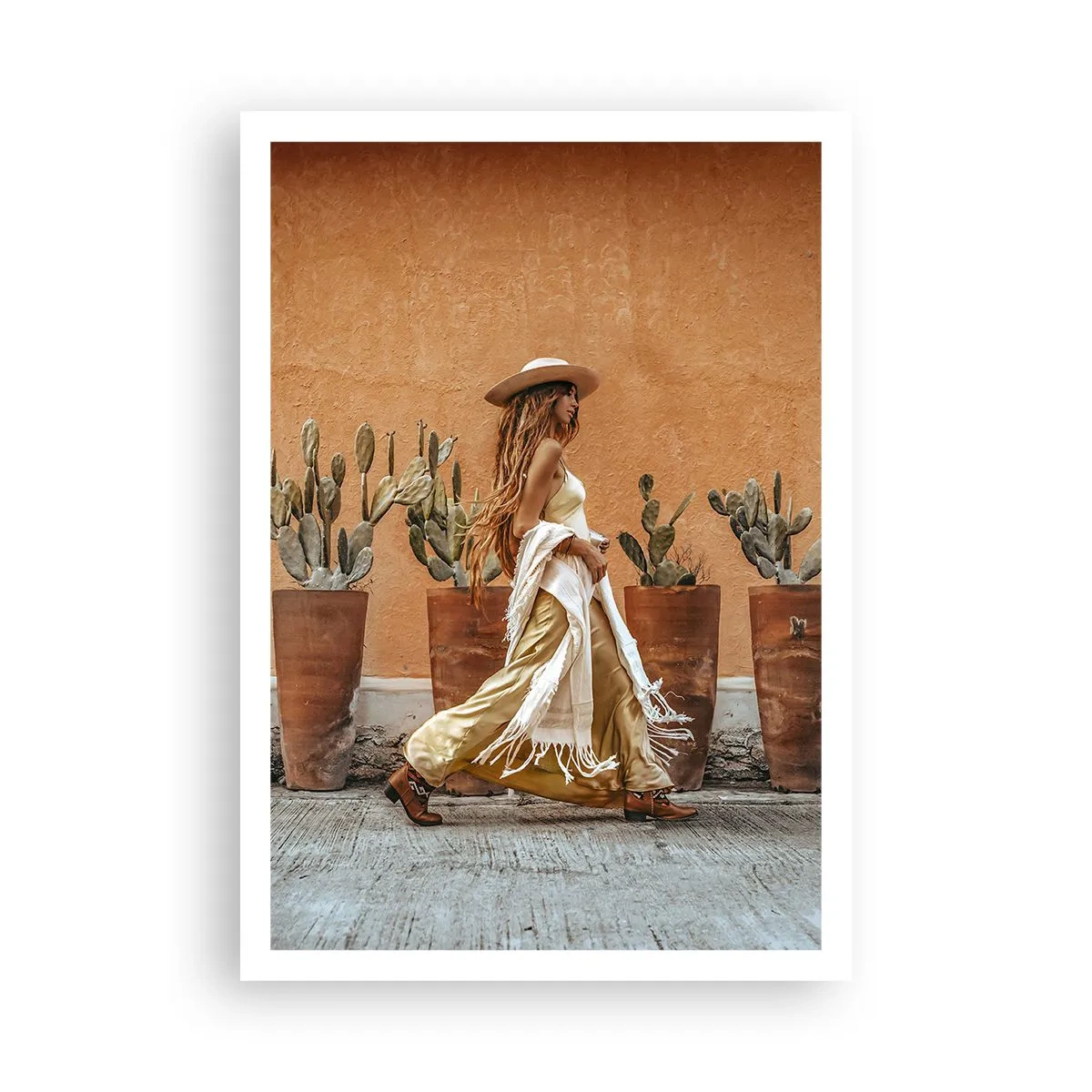 Affisch - I hippiestil - 70x100 cm