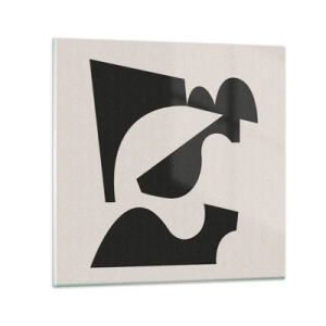 Glastavla - Bild på glas - För självmontering - 50x50 cm