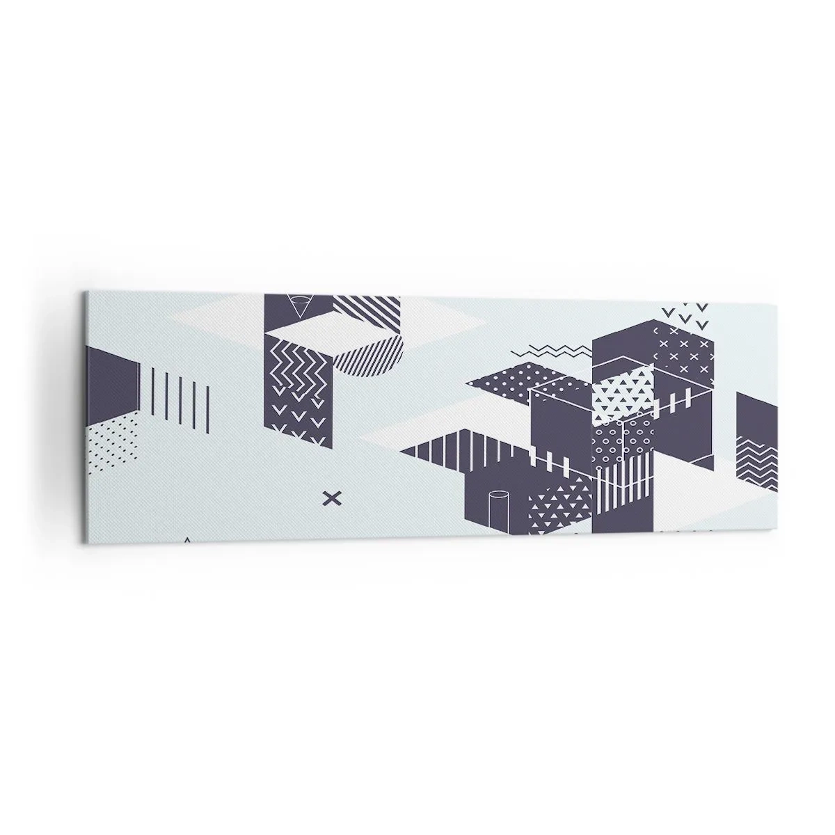 Canvastavla - Bild på duk - I matematikerns själ - 160x50 cm