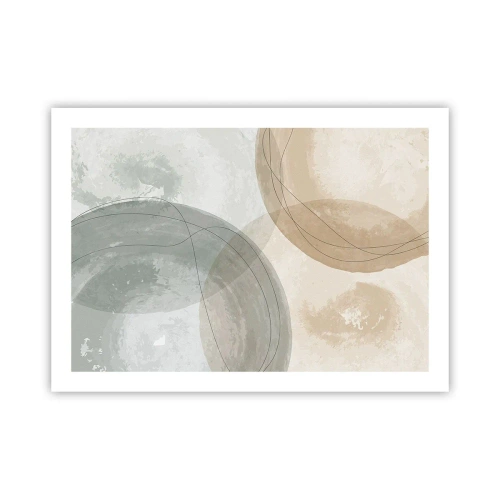 Affisch - Världars samspel - 70x50 cm