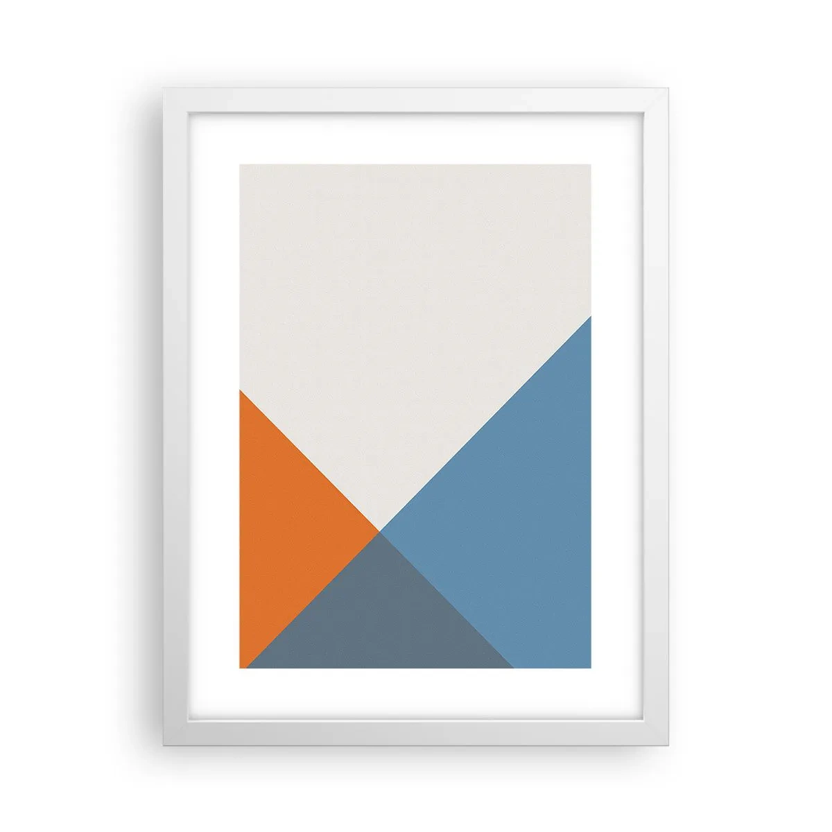 Affisch i vit ram - Under vinkel… - 30x40 cm