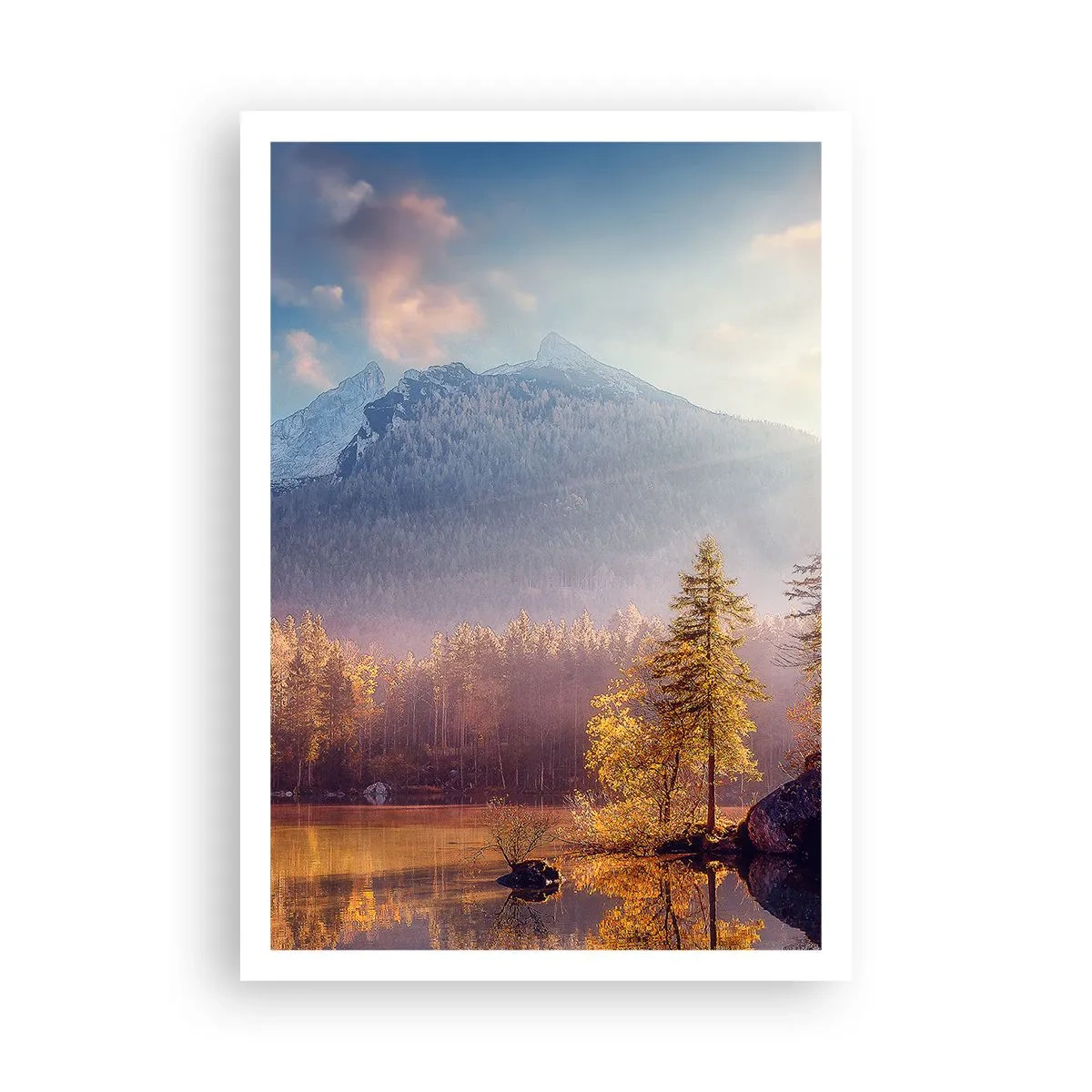 Affisch - I berg och dalar - 70x100 cm