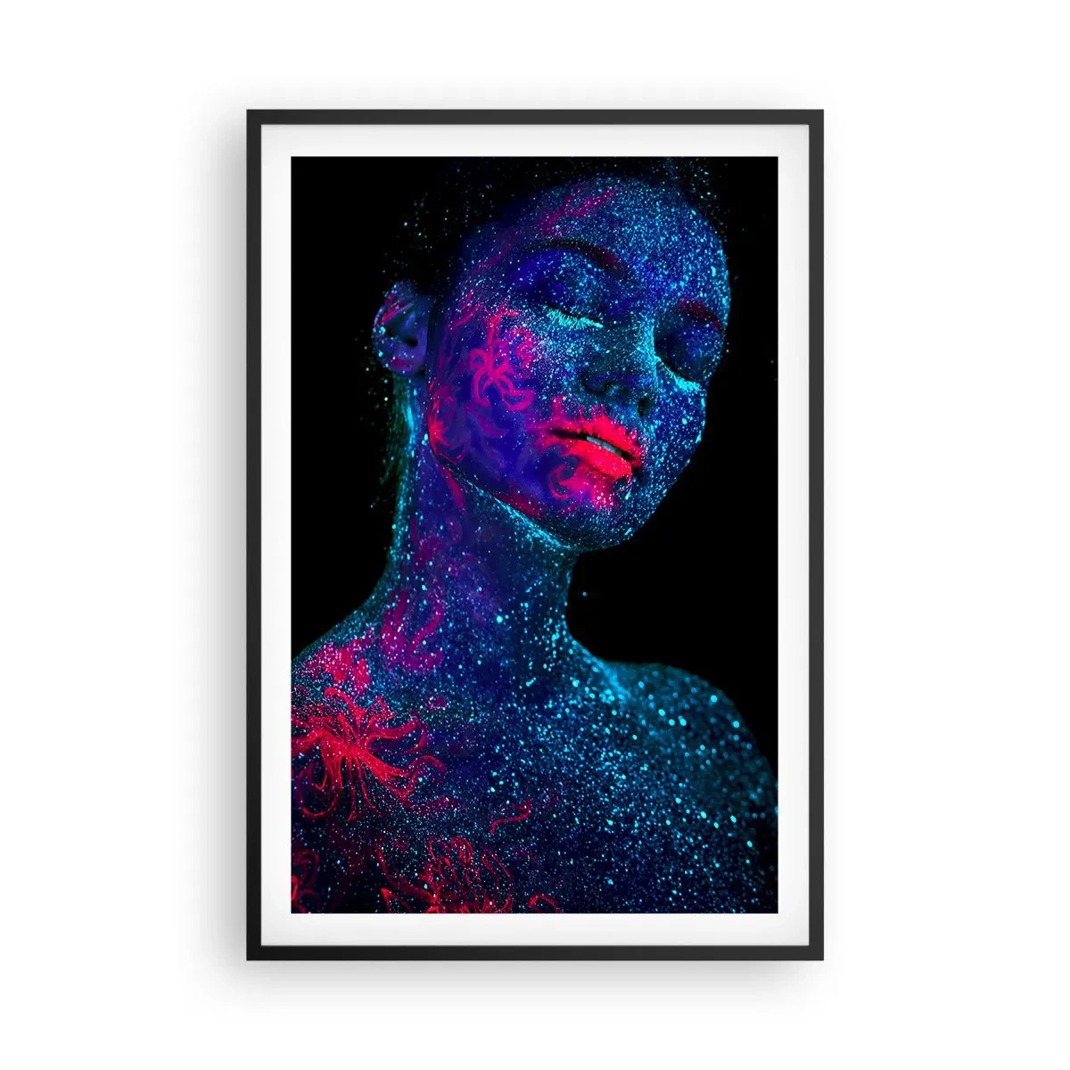 Affisch i svart ram - I sjärndammet - 61x91 cm