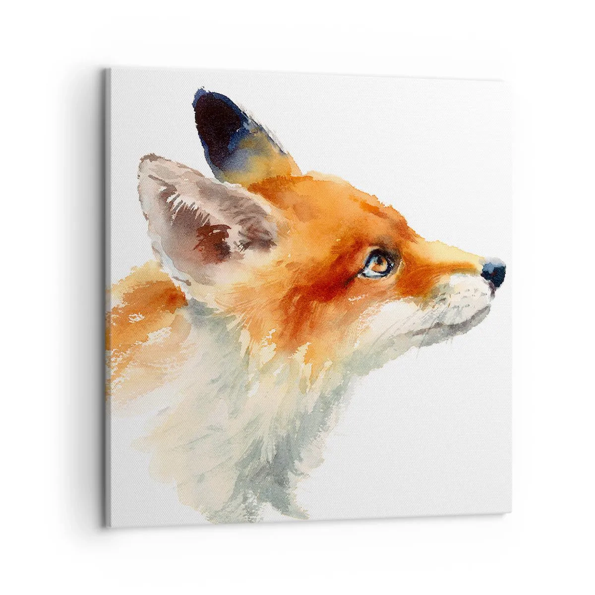 Canvastavla - Bild på duk - Försiktighet skadar aldrig - 50x50 cm