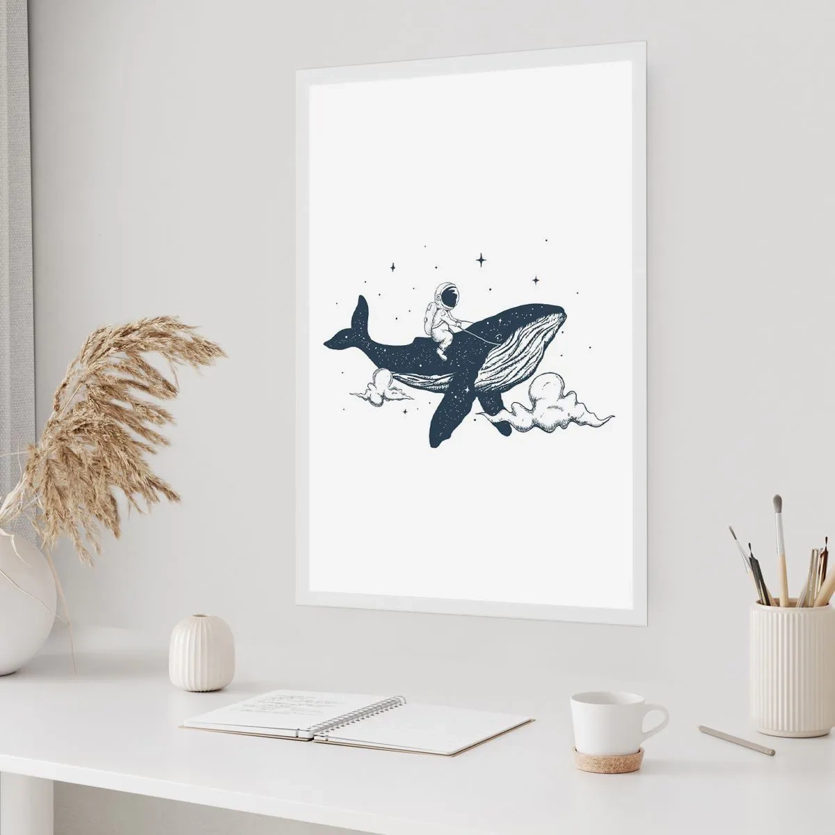 Affisch - Rymdäventyr - 30x40 cm
