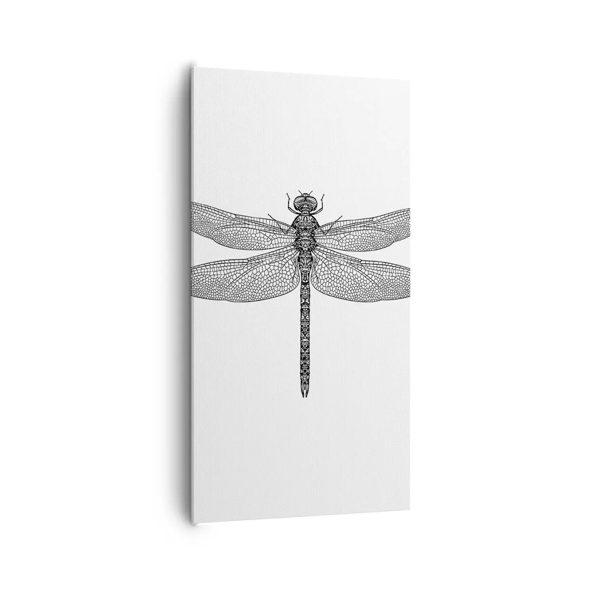 Canvastavla - Bild på duk - Precision i naturen - 65x120 cm