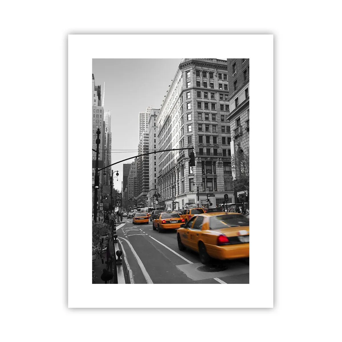 Affisch - Storstadens solar - 30x40 cm