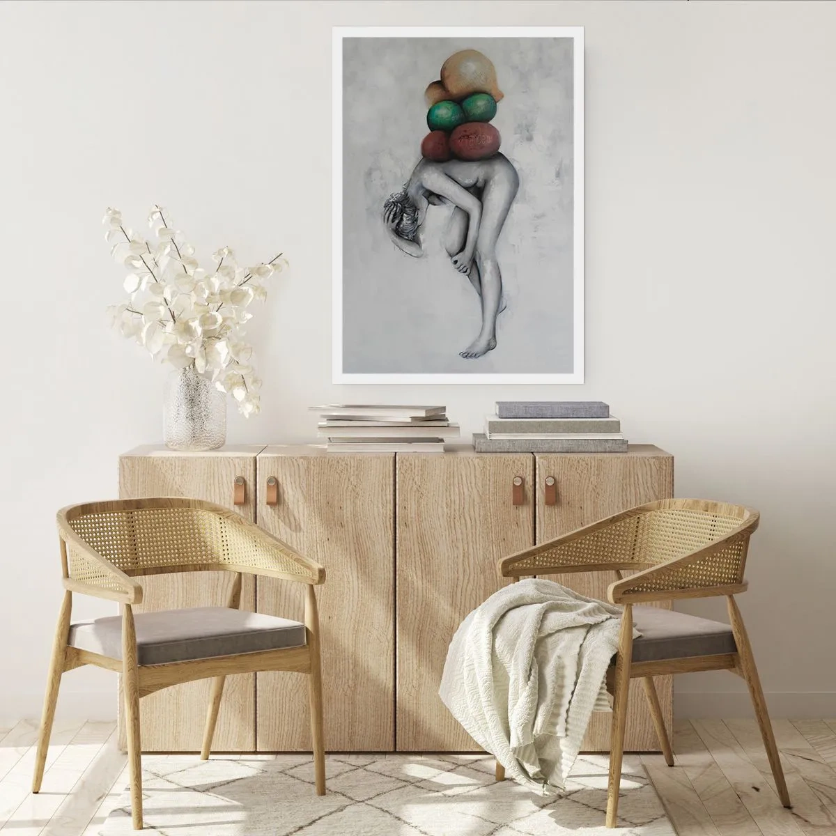 Affisch - Livets börda - 40x50 cm