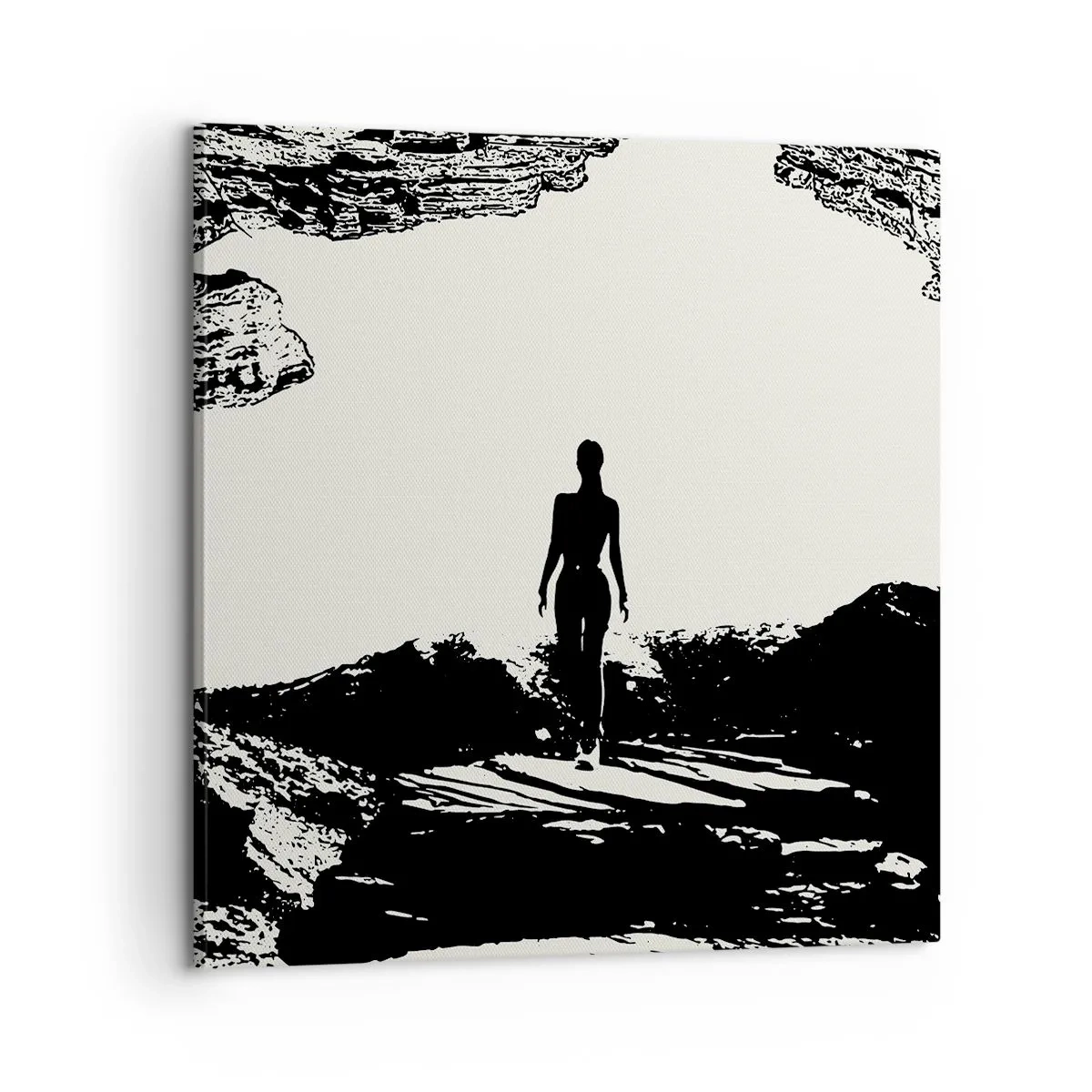 Canvastavla - Bild på duk - En ny blick - 60x60 cm
