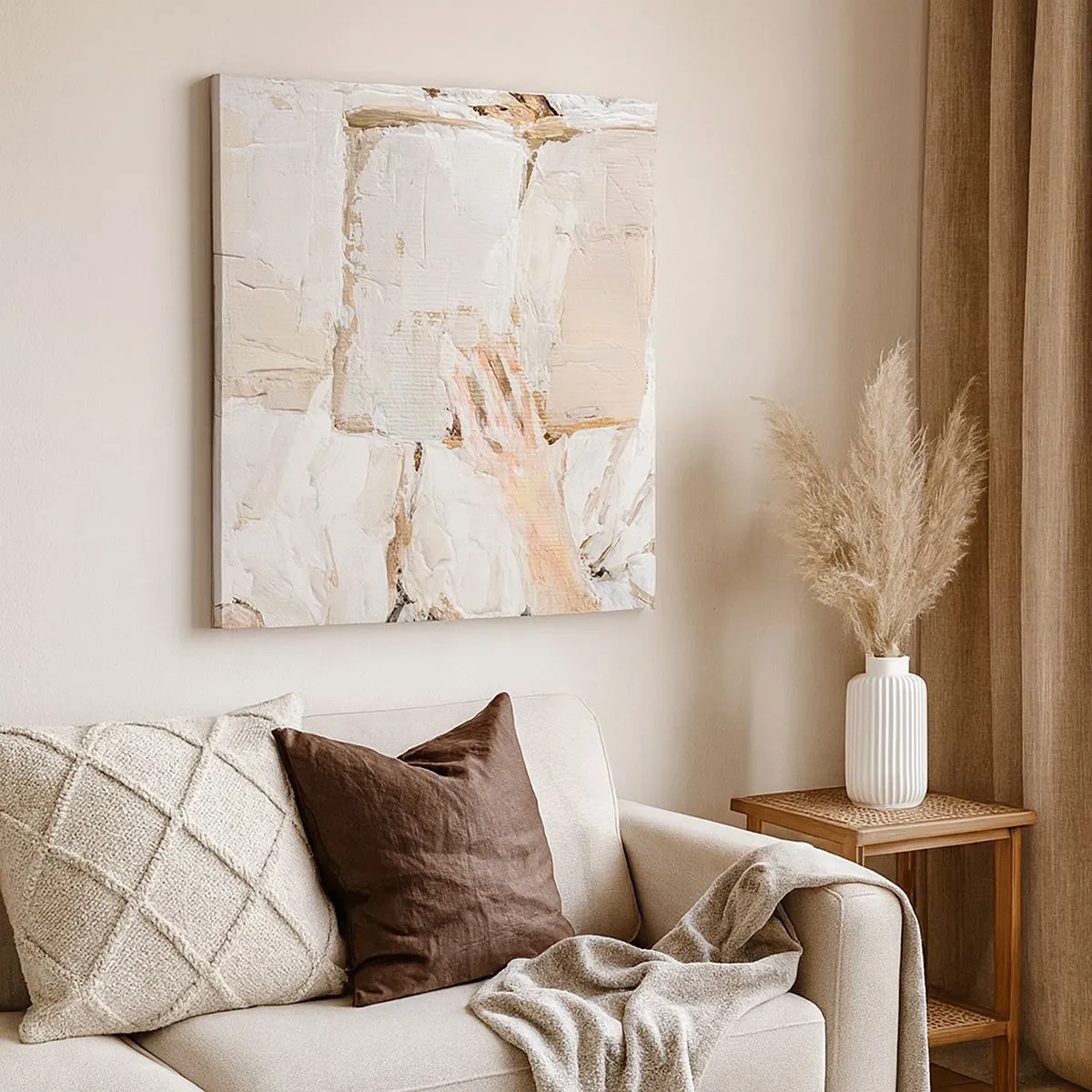 Canvastavla - Bild på duk - I en annan värld - 30x30 cm