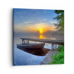 Canvastavla - Bild på duk - Det vanliga förvandlas till det magiska - 30x30 cm