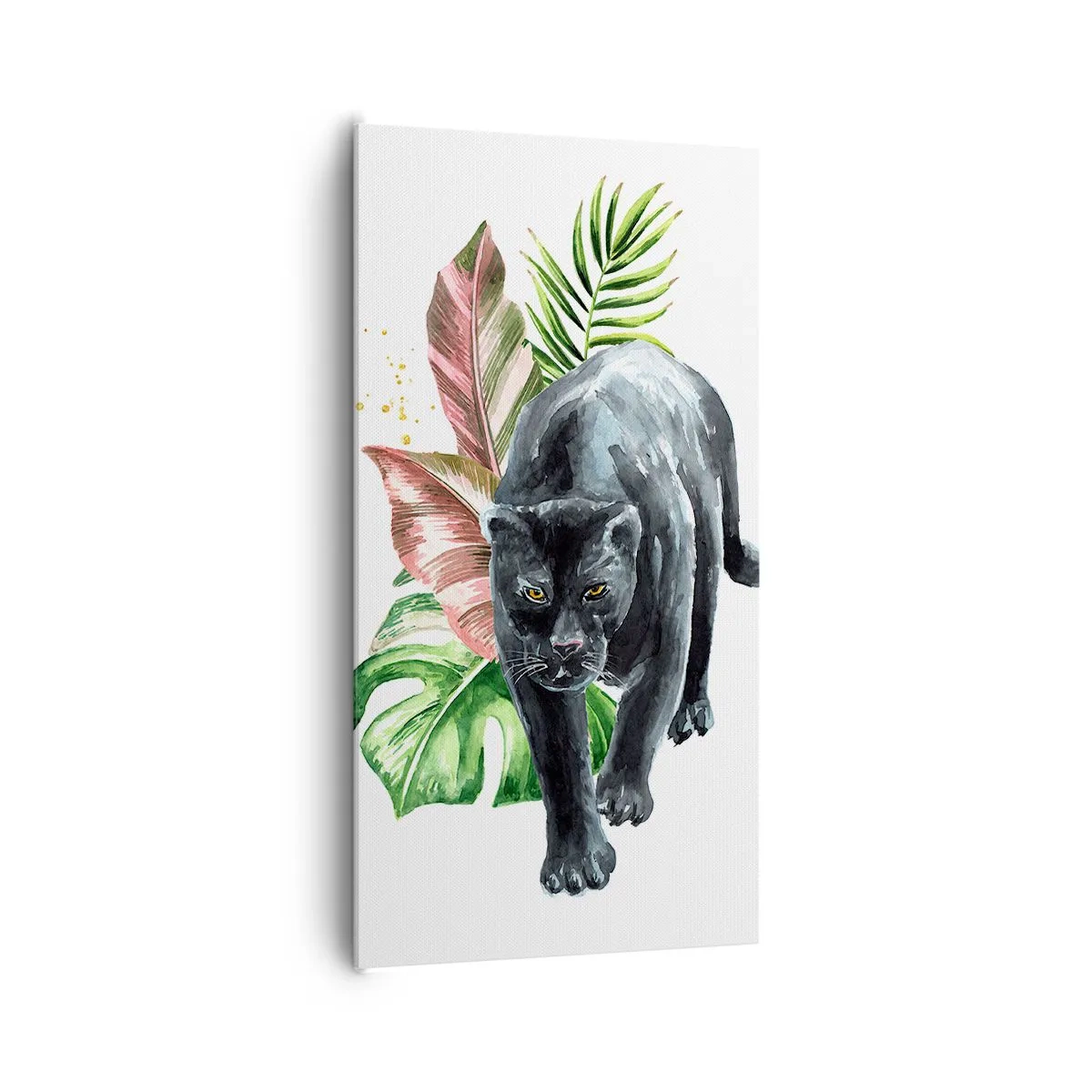 Canvastavla - Bild på duk - Vilt hjärta - 65x120 cm