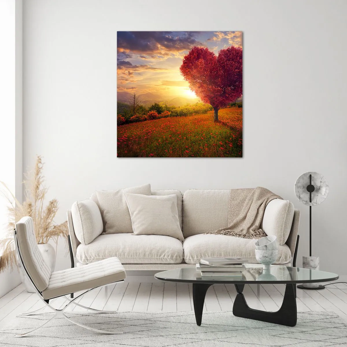 Glastavla - Bild på glas - Tagande - 70x70 cm