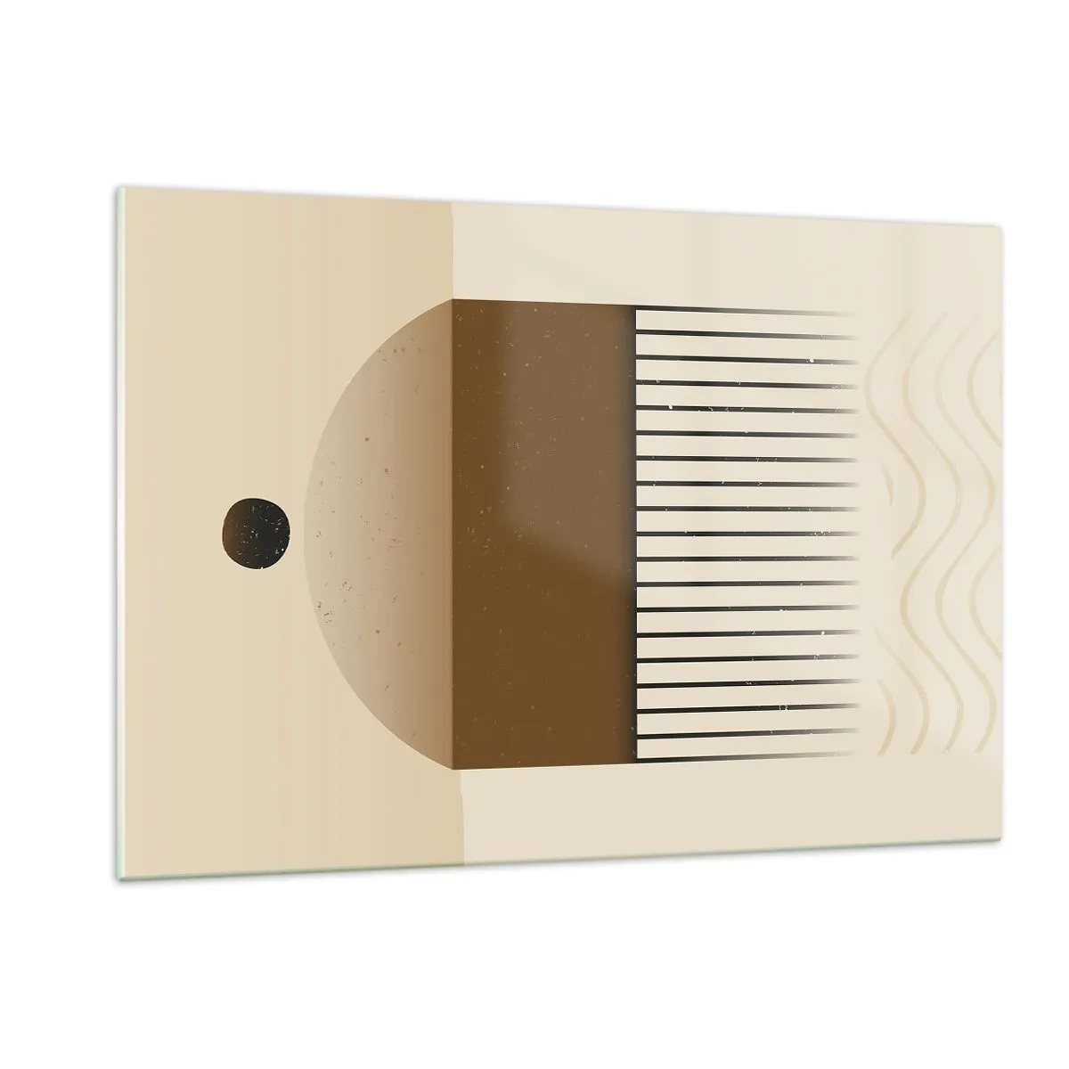 Glastavla - Bild på glas - Olika tillstånd - 120x80 cm