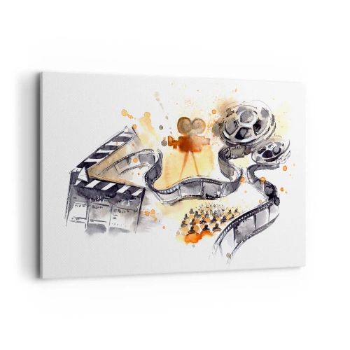 Canvastavla - Bild på duk - I drömmarnas land - 120x80 cm