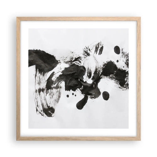 Affisch i ram av ljusek - En metod i galenskap? - 50x50 cm