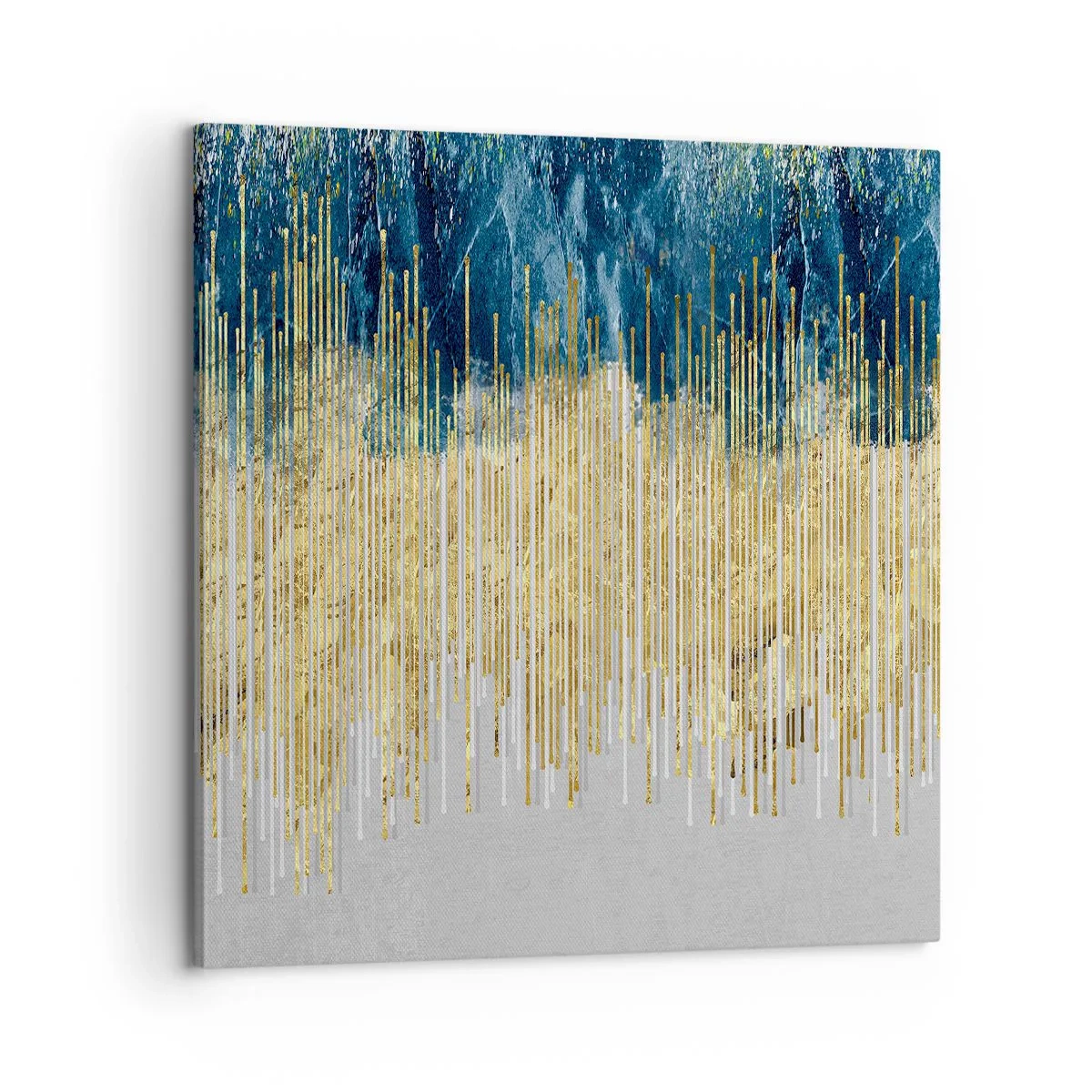 Canvastavla - Bild på duk - Förgylld gräns - 60x60 cm