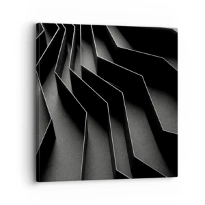 Canvastavla - Bild på duk - Rumslig ordning - 30x30 cm