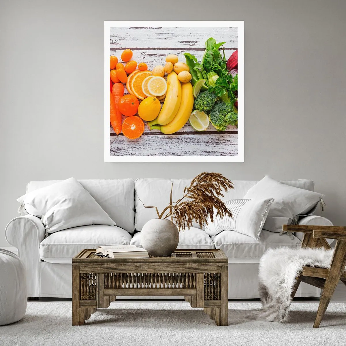 Affisch - Räcker det inte? - 50x50 cm