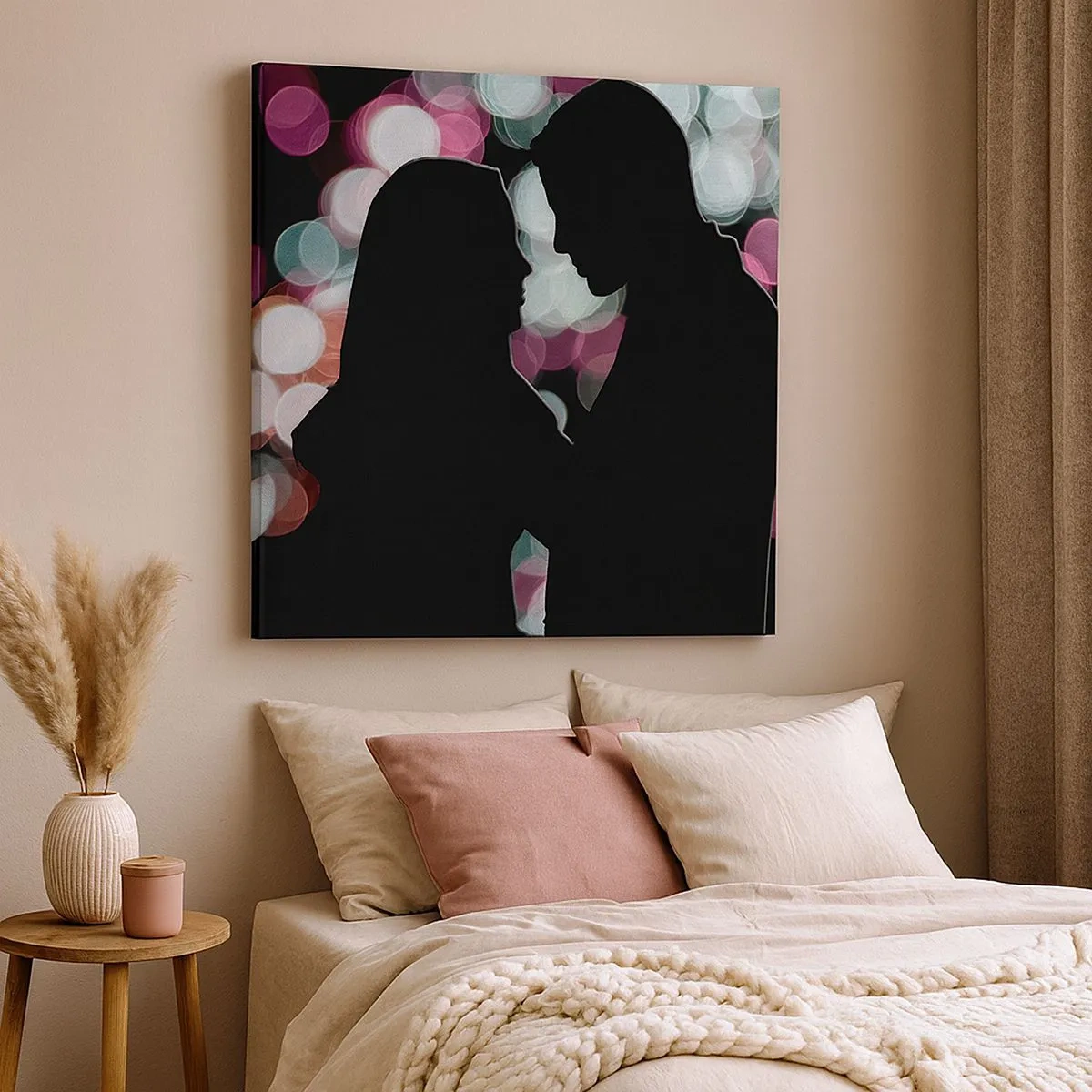 Canvastavla - Bild på duk - Ja! - 30x30 cm