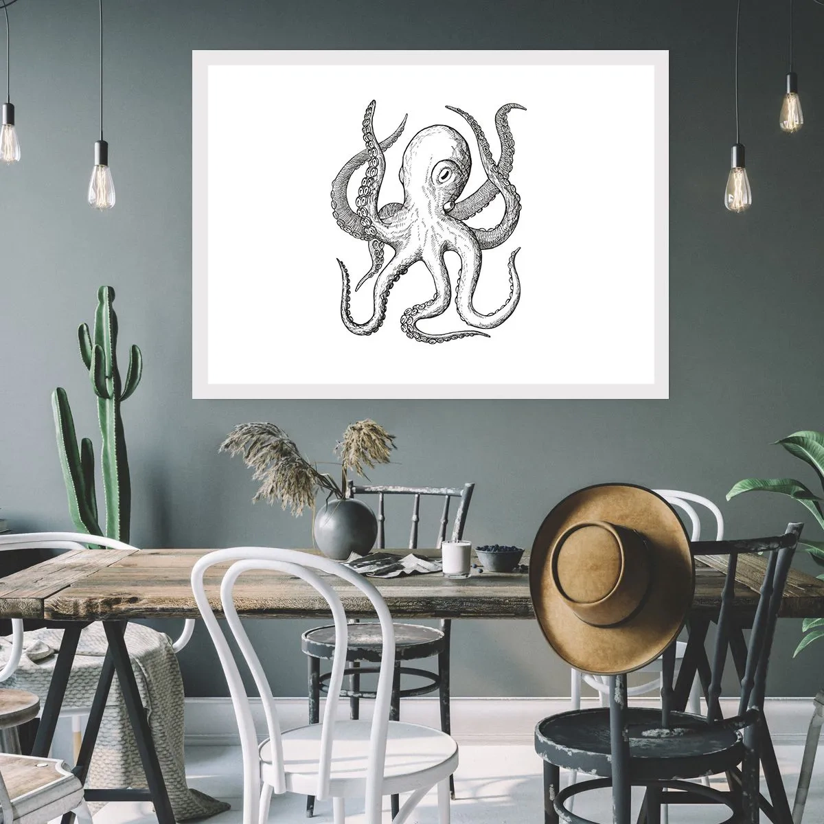 Affisch - Dansar med vågorna - 91x61 cm