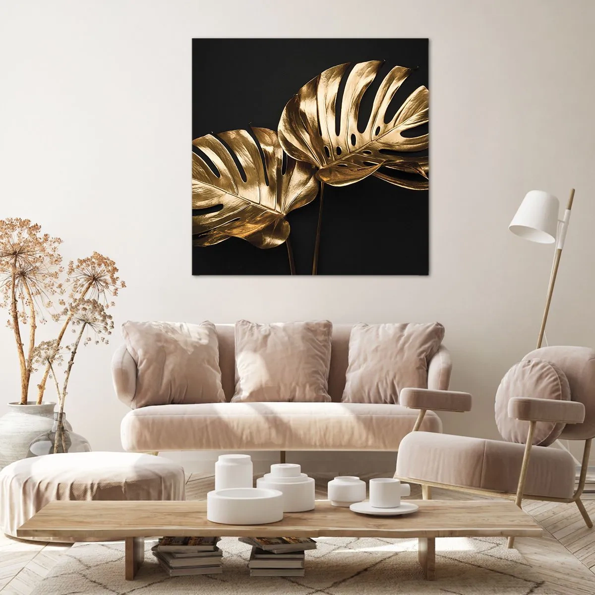 Canvastavla - Bild på duk - Naturens skatter - 50x50 cm