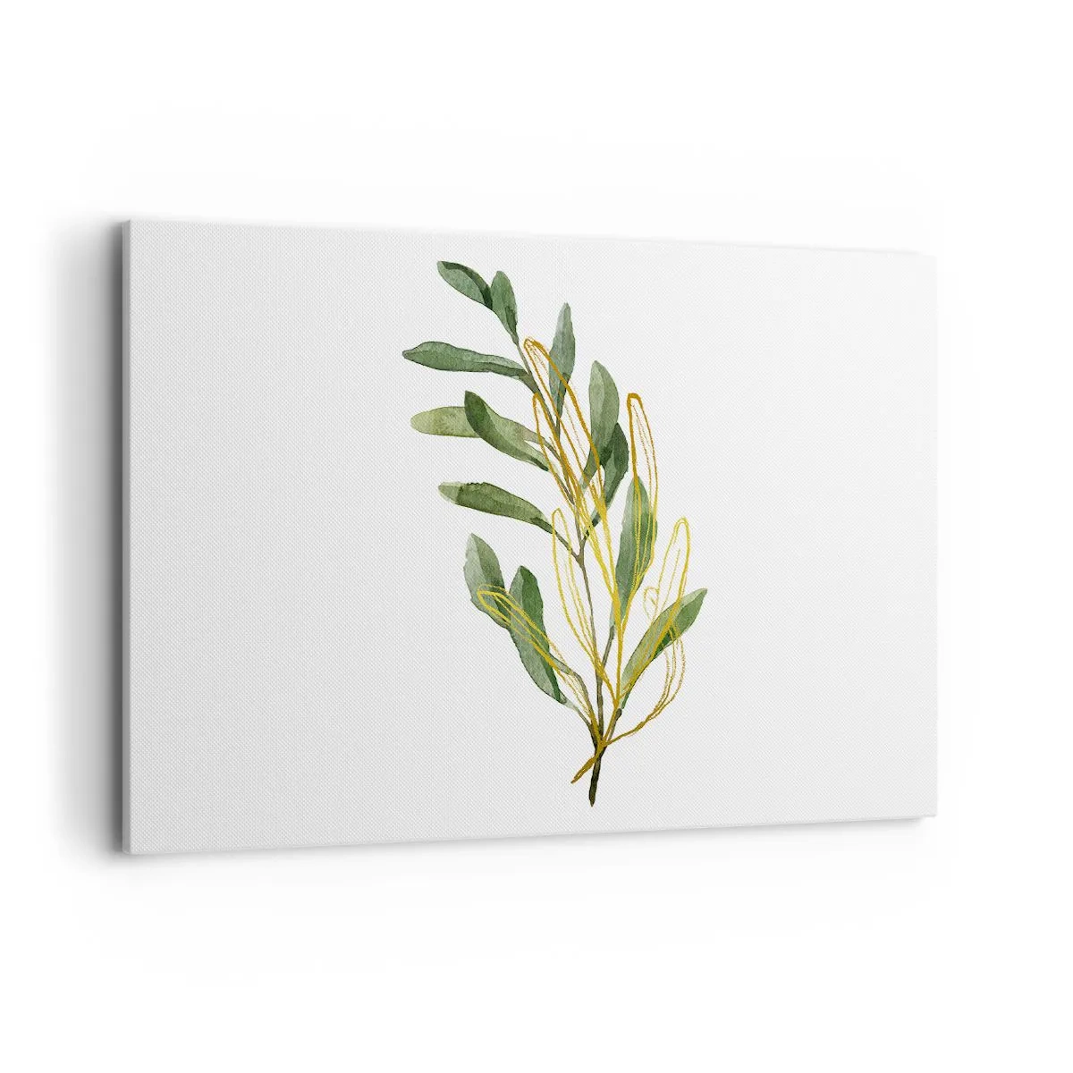 Canvastavla - Bild på duk - Allt som är gott - 100x70 cm