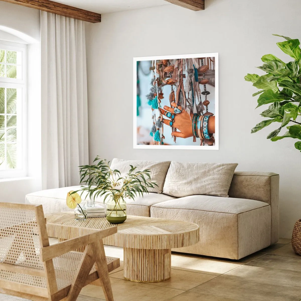 Affisch - Lokala skatter - 60x60 cm