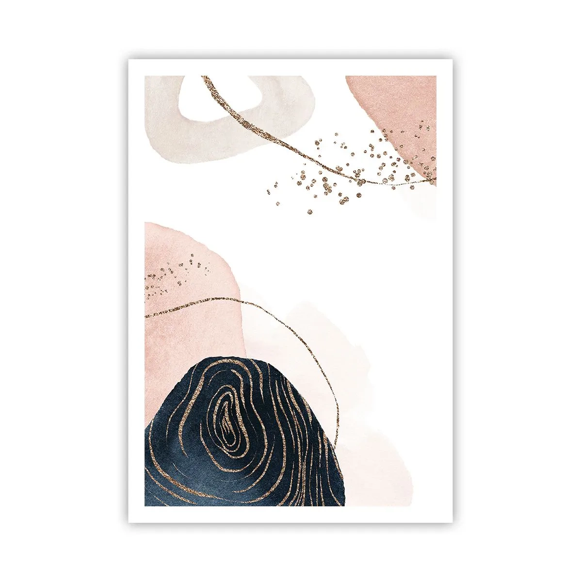 Affisch - Allt flyter - 70x100 cm