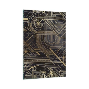 Glastavla - Bild på glas - Koncept, idéer, planer - 70x100 cm