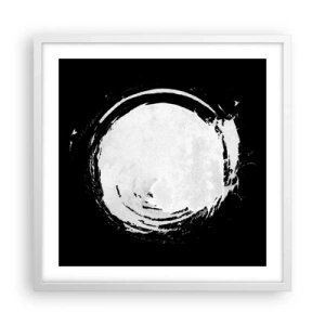 Affisch i vit ram - Den goda vägen ut - 50x50 cm