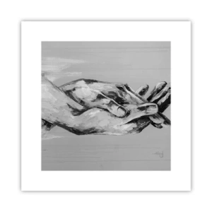 Affisch - Början... - 30x30 cm