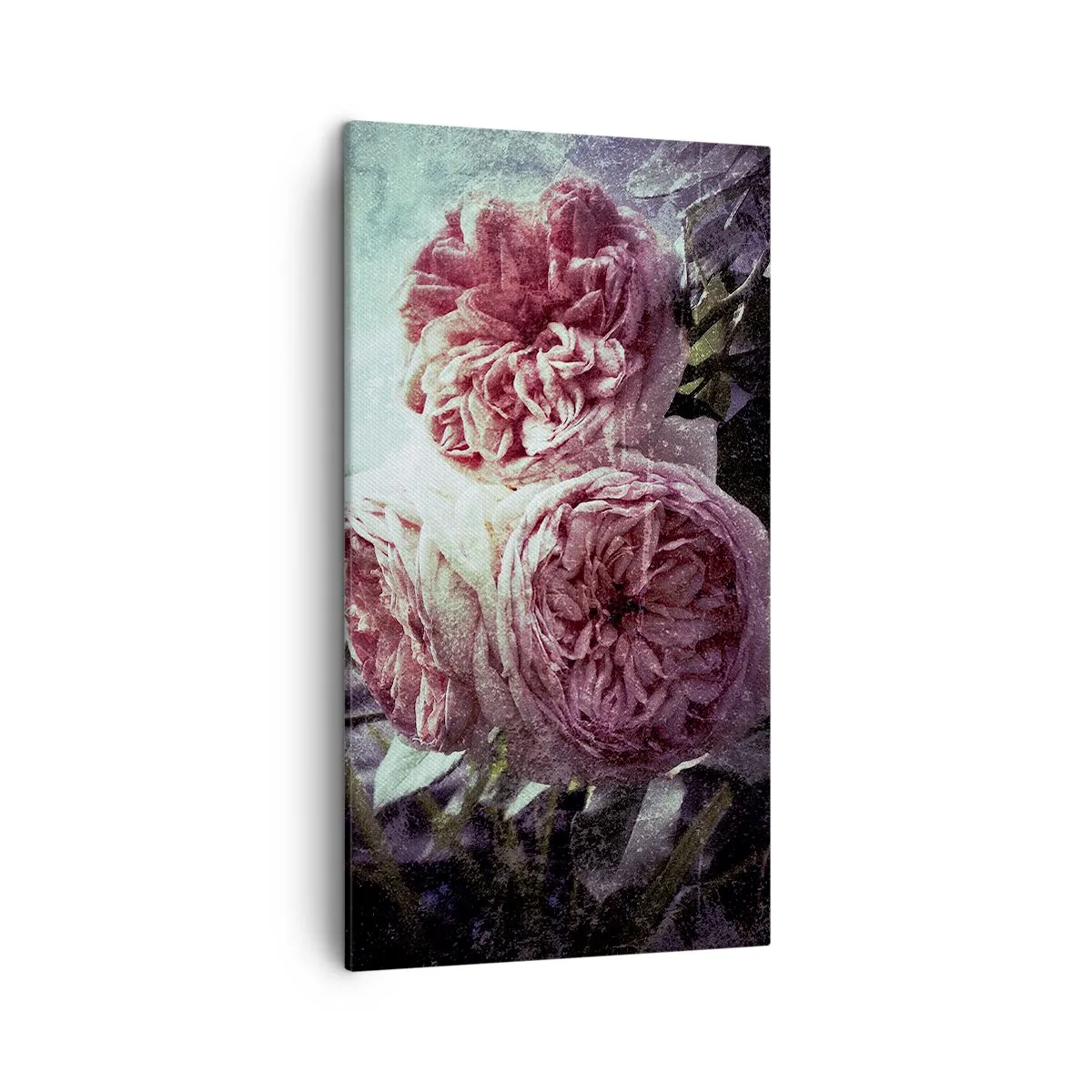 Canvastavla - Bild på duk - I en romantisk atmosfär - 45x80 cm