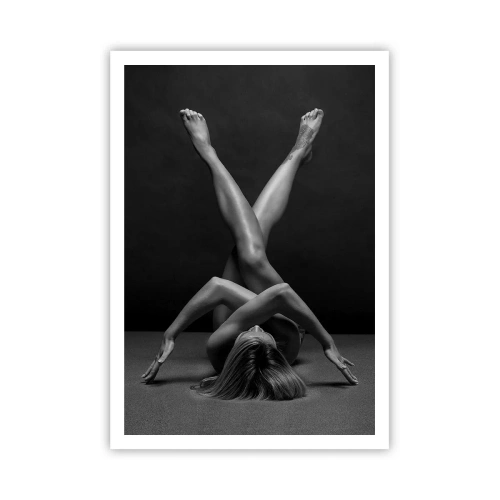 Affisch - Nakenhetens geometri - 70x100 cm