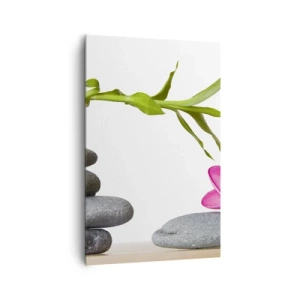 Canvastavla - Bild på duk - Livets färger och varaktighet - 80x120 cm