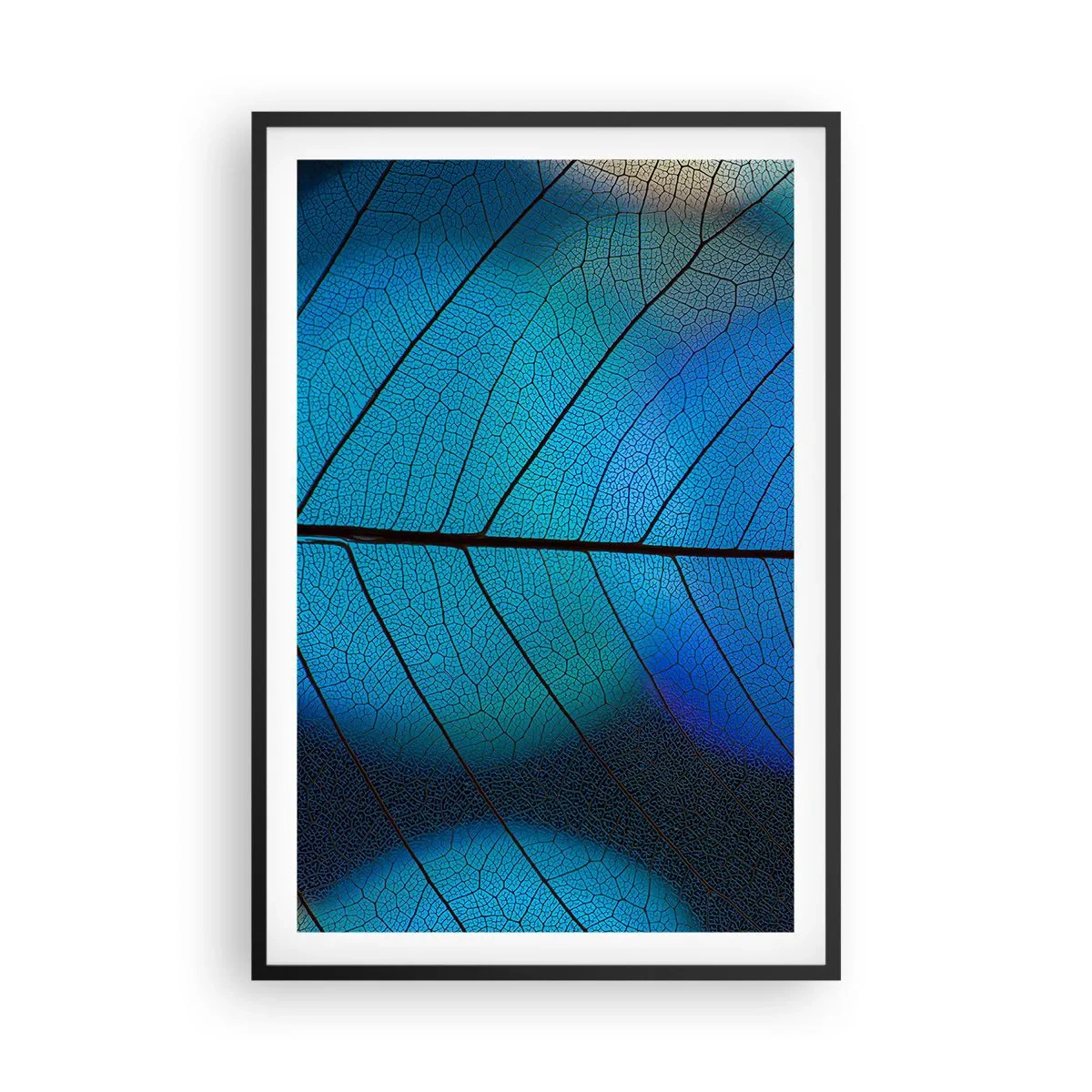 Affisch i svart ram - Invecklad konstruktion - 61x91 cm