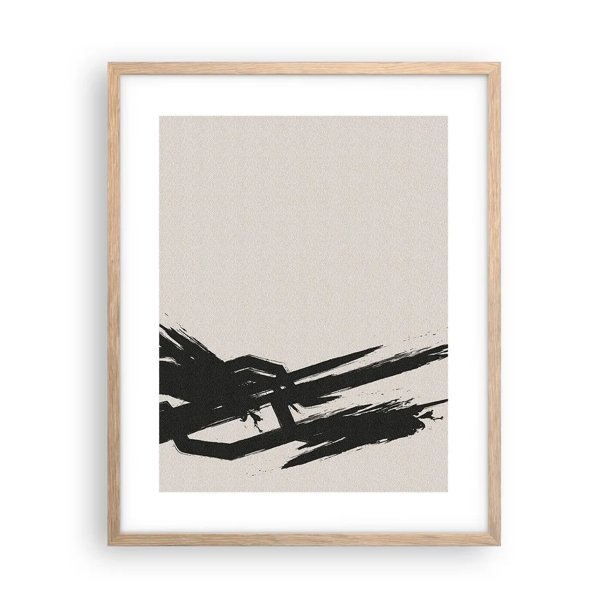 Affisch i ram av ljusek - En ostoppbar rörelse - 40x50 cm