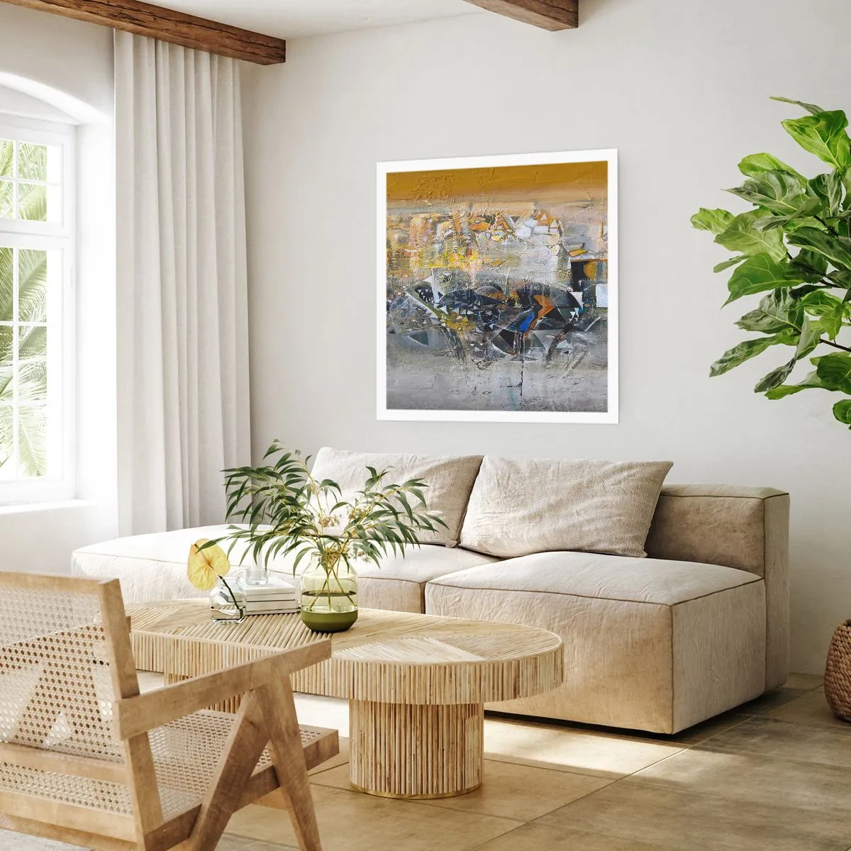 Affisch - Allt blir bra - 50x50 cm