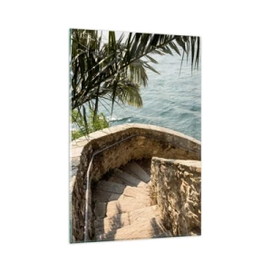 Glastavla - Bild på glas - Under Italiens sol - 80x120 cm