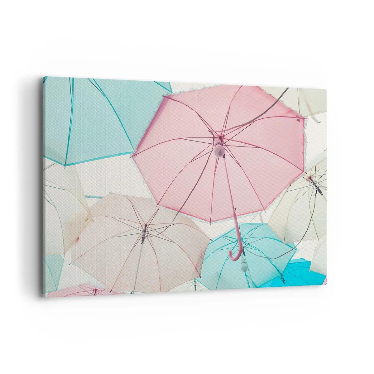 Canvastavla - Bild på duk - Ibland sol, ibland regn - 100x70 cm